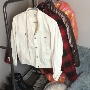 White Denim Jacket